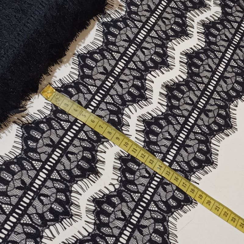 Jual Renda Paris Hitam ( 295cm) | Shopee Indonesia