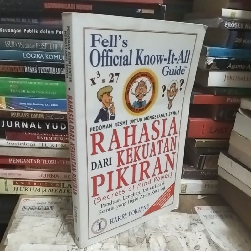 Jual Rahasia Dari Kekuatan Pikiran By Harry Lorayne Shopee Indonesia