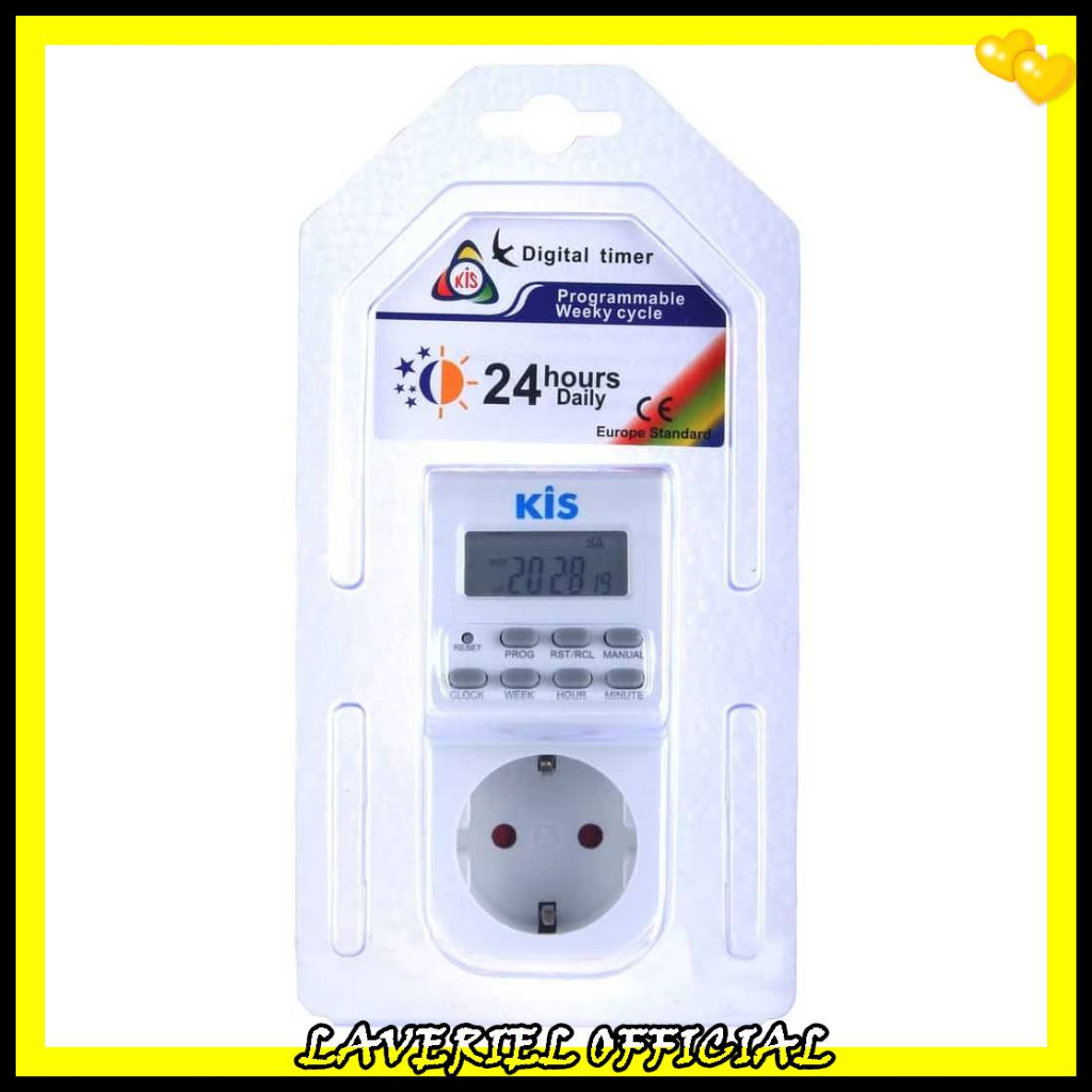 Jual TIMER DIGITAL AC KIS 220V 16A | Shopee Indonesia