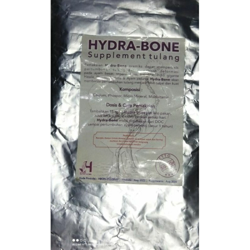 Jual HYDRABONE eceran 100 gr | Shopee Indonesia