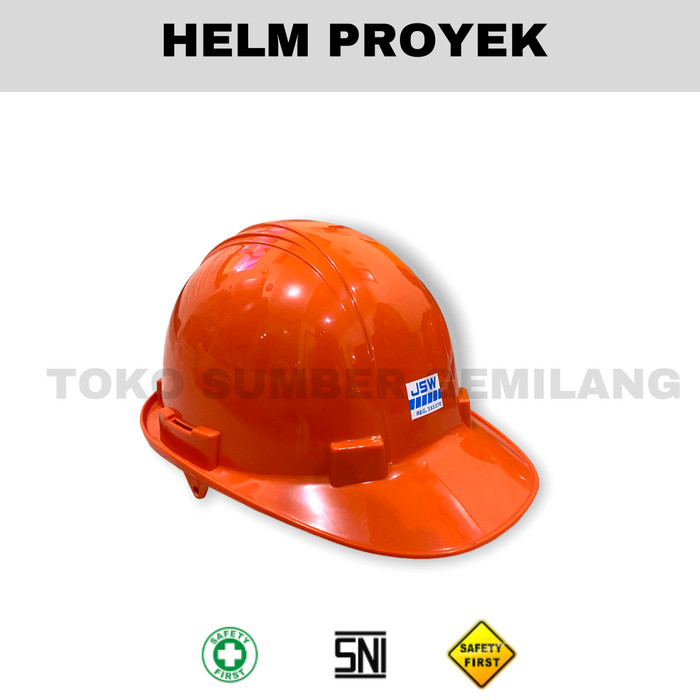 Jual Helm Proyek Helm Proyek Orange Helm Bangunan Helm Proyek Sni