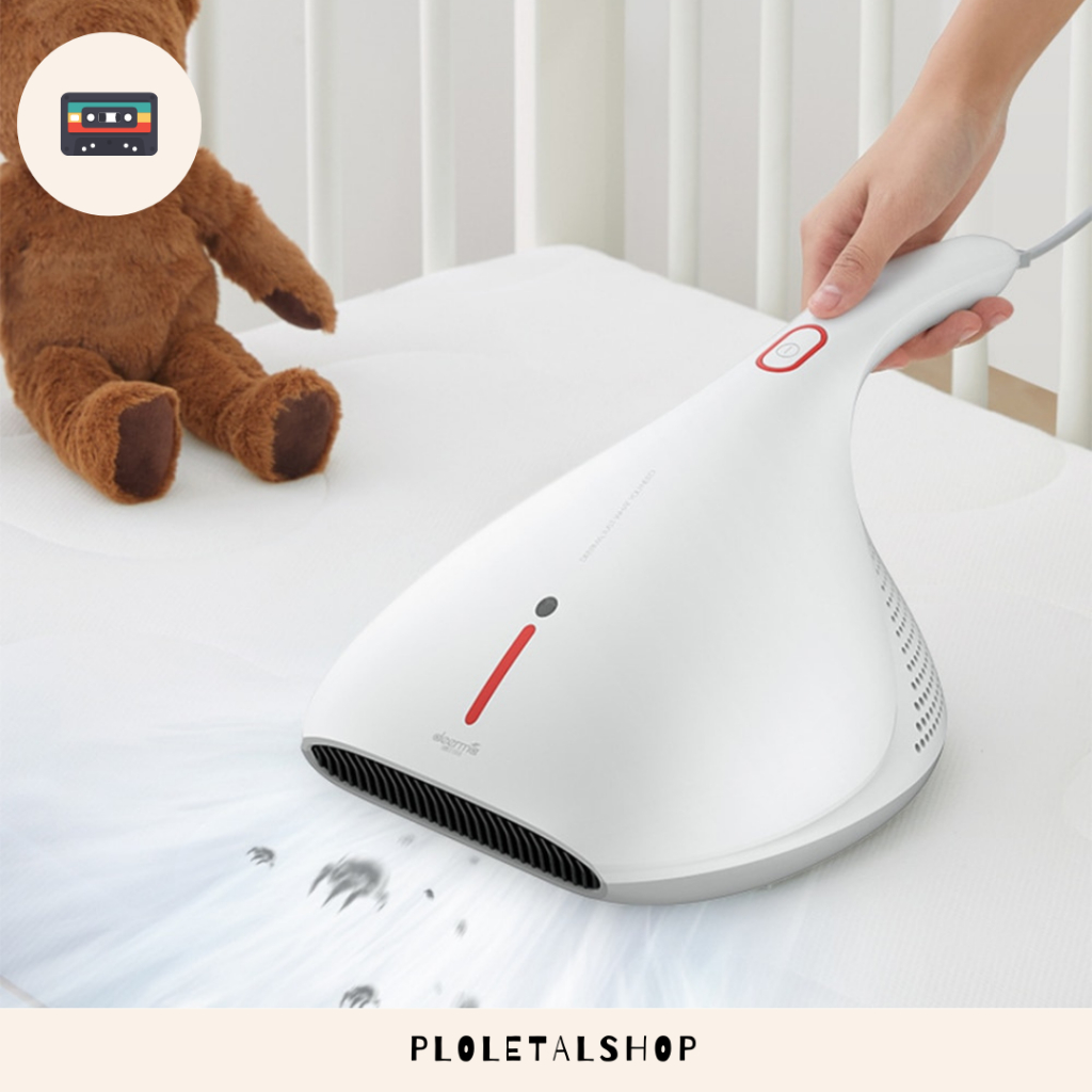 Jual Deerma CM800 Dust Mites Vacuum Cleaner White UV Sterilization