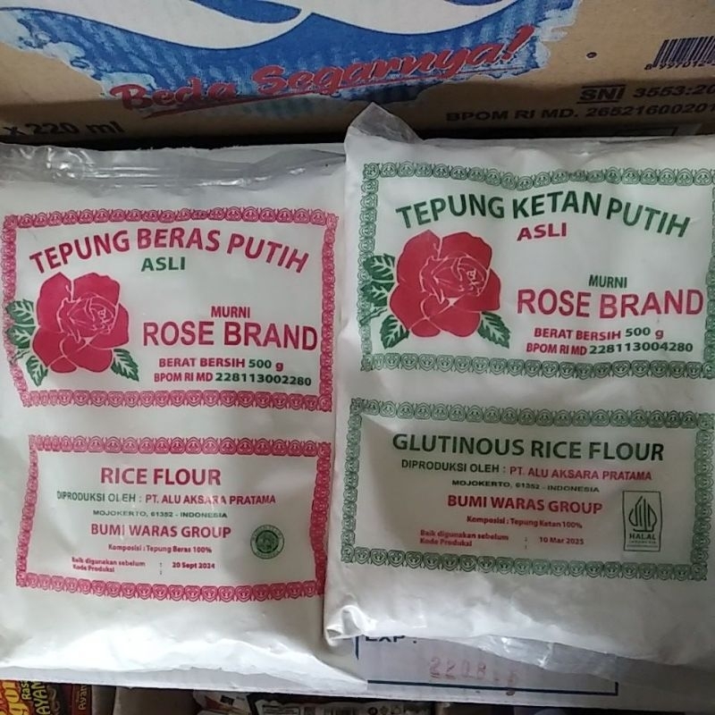 Jual Aneka Tepung Rose Brand 500gr Shopee Indonesia 2648