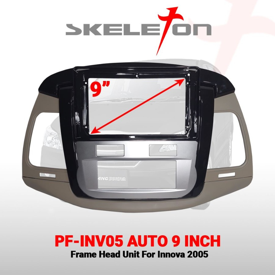 Jual Frame Head Unit Skeleton 9 Inch Innova | Shopee Indonesia