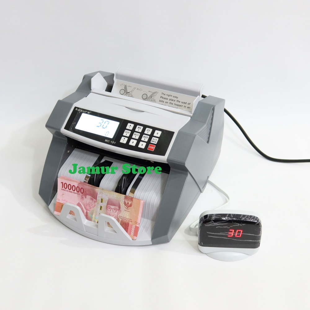 Jual Mesin Hitung Uang Penghitung Uang Money Counter Kozure Mc 101 Shopee Indonesia