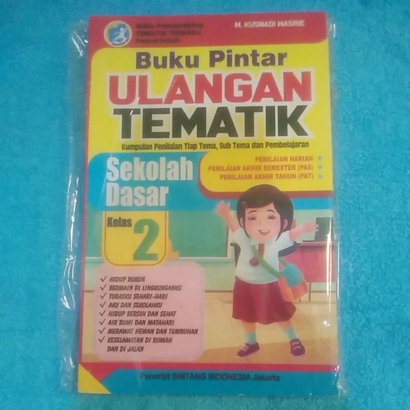 Jual Buku Pintar Ulangan harian Kelas 2 semester Tematik kurikulum 2013 ...