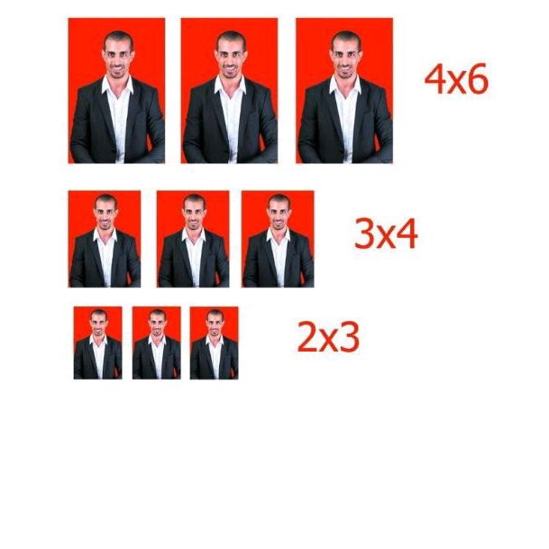 Jual (1HARIJADI)Cetak pas foto berbagai ukuran ijazah/raport/foto nikah