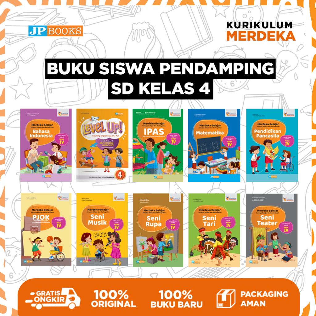 Jual Buku Siswa Teks Pendamping Kurmer Sekolah SD Kelas 4 - Kurikulum ...