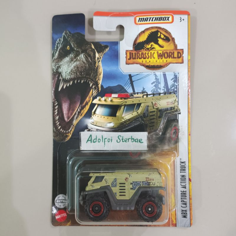 Matchbox Jurassic World Dominion Jurassic Park Car Colección | Meses sin interés