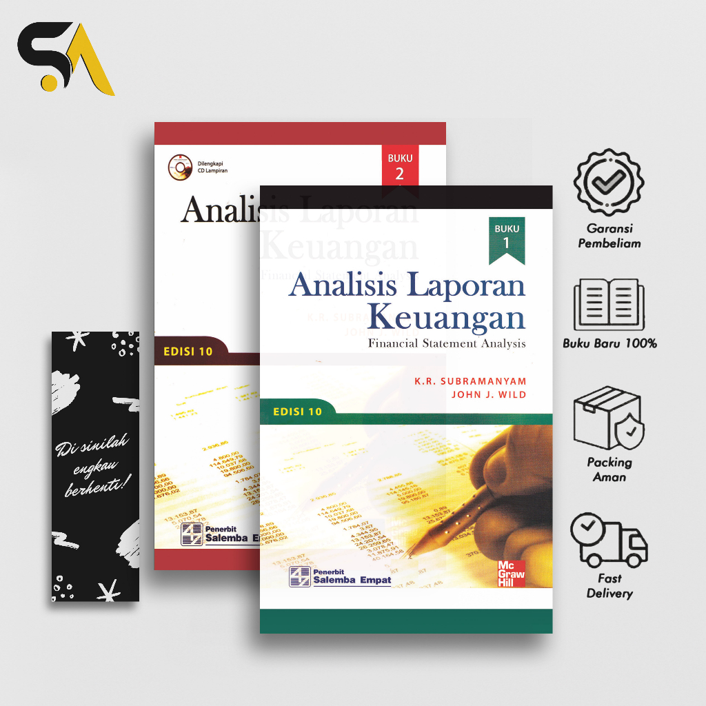 Jual PAKET Analisis Laporan Keuangan Edisi 10 Buku 1 Dan 2 - K.R ...