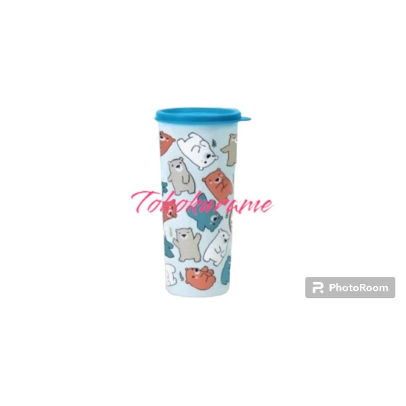 Jual Bear giant tumbler 470ml tupperware | Shopee Indonesia
