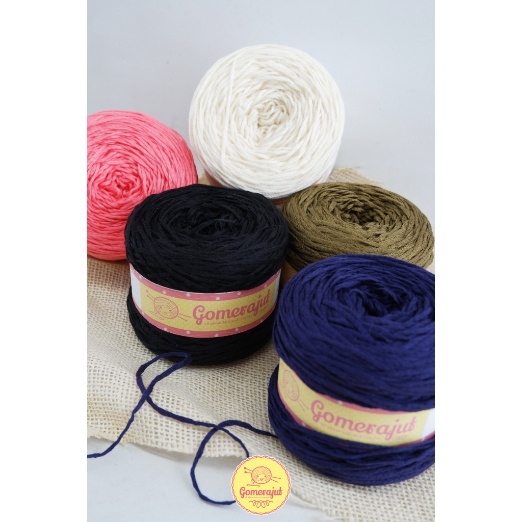 Jual GOMERAJUT - Benang Rajut Pita | Shopee Indonesia