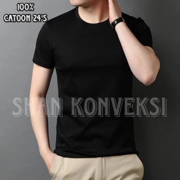 Kaos Polos Dewasa Catton Combad 24S (40 Warna)