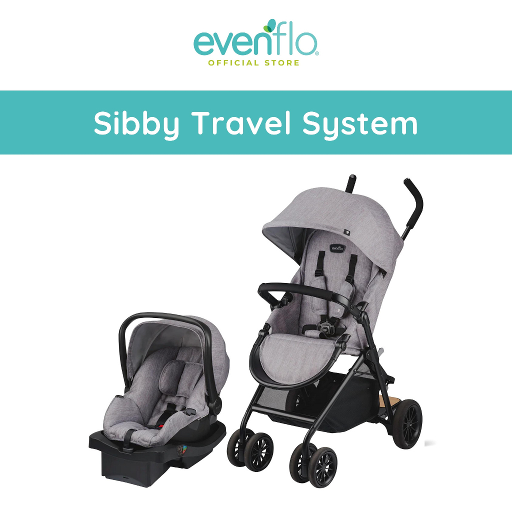 How to fold evenflo best sale sibby stroller