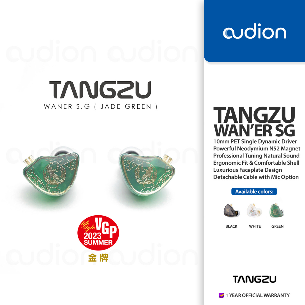 Jual TANGZU WAN'ER/WAN ER/WANER SG 10mm Dynamic Driver 2pin QDC In-ear ...