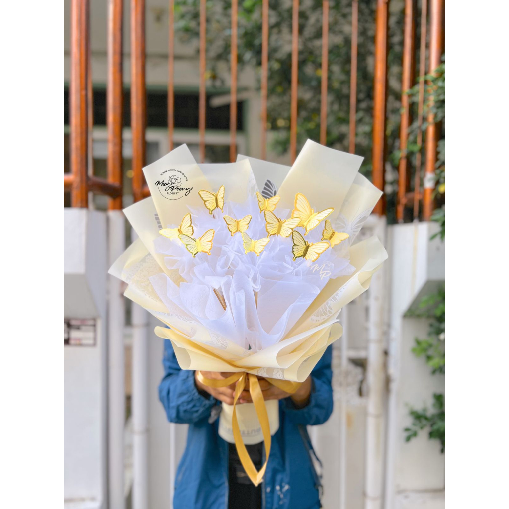 Jual NA-BI BUTTERFLY BOUQUET - BUKET KUPU-KUPU BOUQUET BUNGA BOUQUET ...