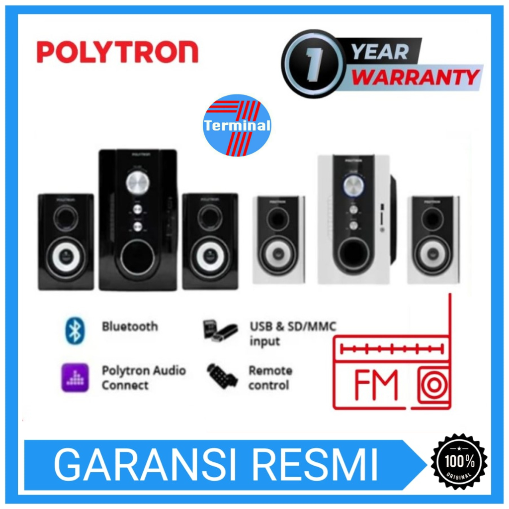 Jual POLYTRON PMA 9320 SPEAKER BLUETOOTH | Shopee Indonesia