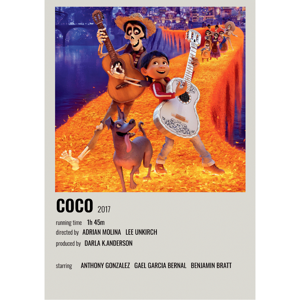 Jual Poster COCO / Aesthetic Wall Decor / Movie Poster (A5) | Shopee ...