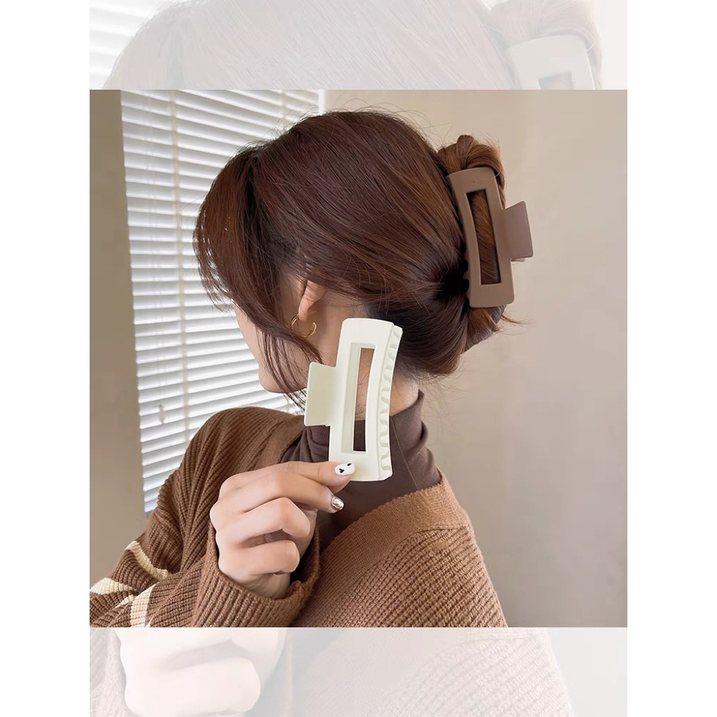Jual 10.5CM DOFF Korean Jumbo Hair Claw / Jepit Jepitan Rambut Korea ...