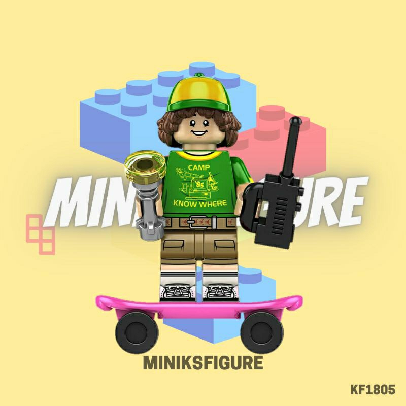 Jual Mainan Balok Minifigure Dustin Henderson | Stranger Things 3 ...