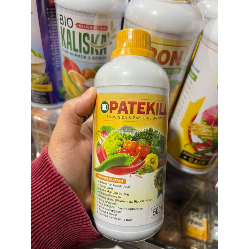 Jual BIO PATEKILL FUNGISIDA & BAKTERISIDA HAYATI 500 ML / PUPUK CAIR ...