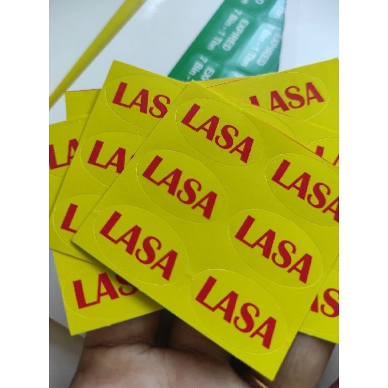 Jual Stiker Cutting Label Lasa High Alert Shopee Indonesia