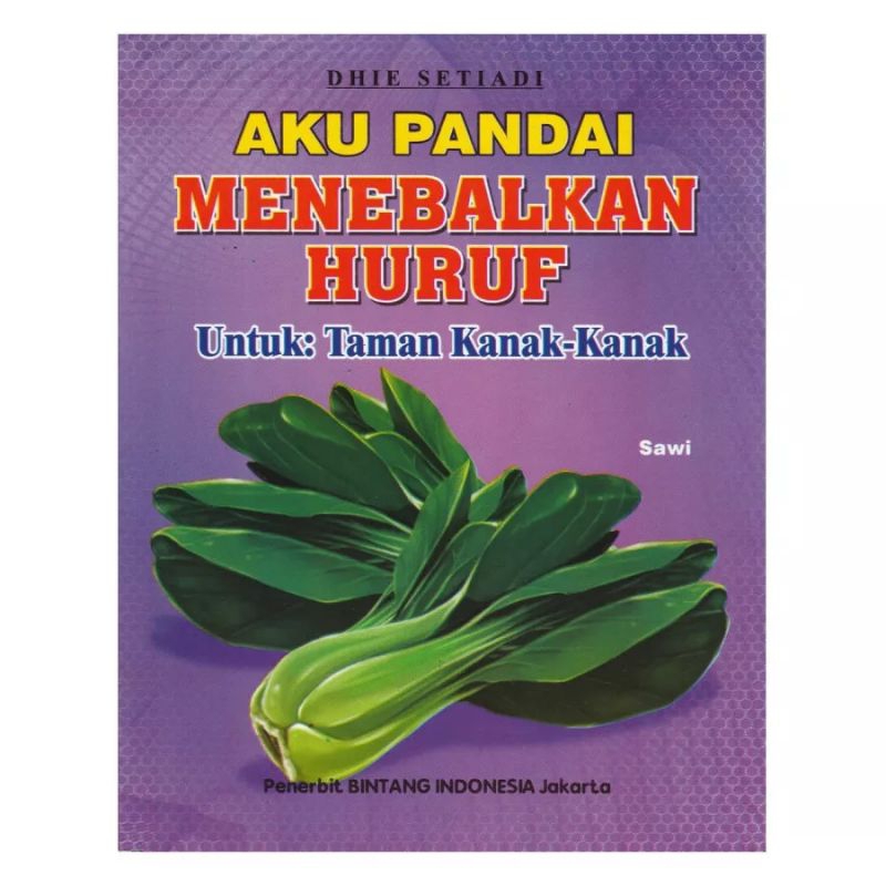 Jual BUKU AKU PANDAI MENEBALKAN HURUF UNTUK ANAK TK PAUD | Shopee Indonesia