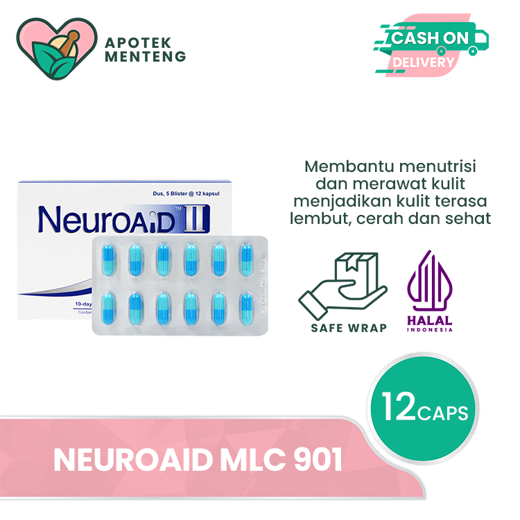 Jual Neuroaid Ii Mlc 901 12 Kapsul Obat Pengobatan Dan Pemulihan