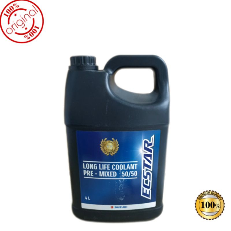 Jual AIR RADIATOR ECSTAR LONG LIFE COOLANT PRE MIXED-50/50 4L | Shopee ...