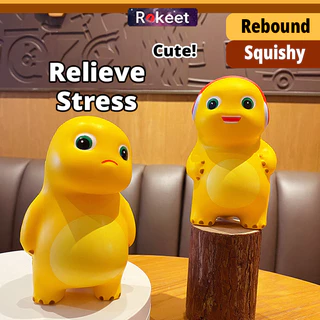 Rokeet Squishy Nailong Dino Soft Mainan Lucu Bentuk Naga Anti Stress