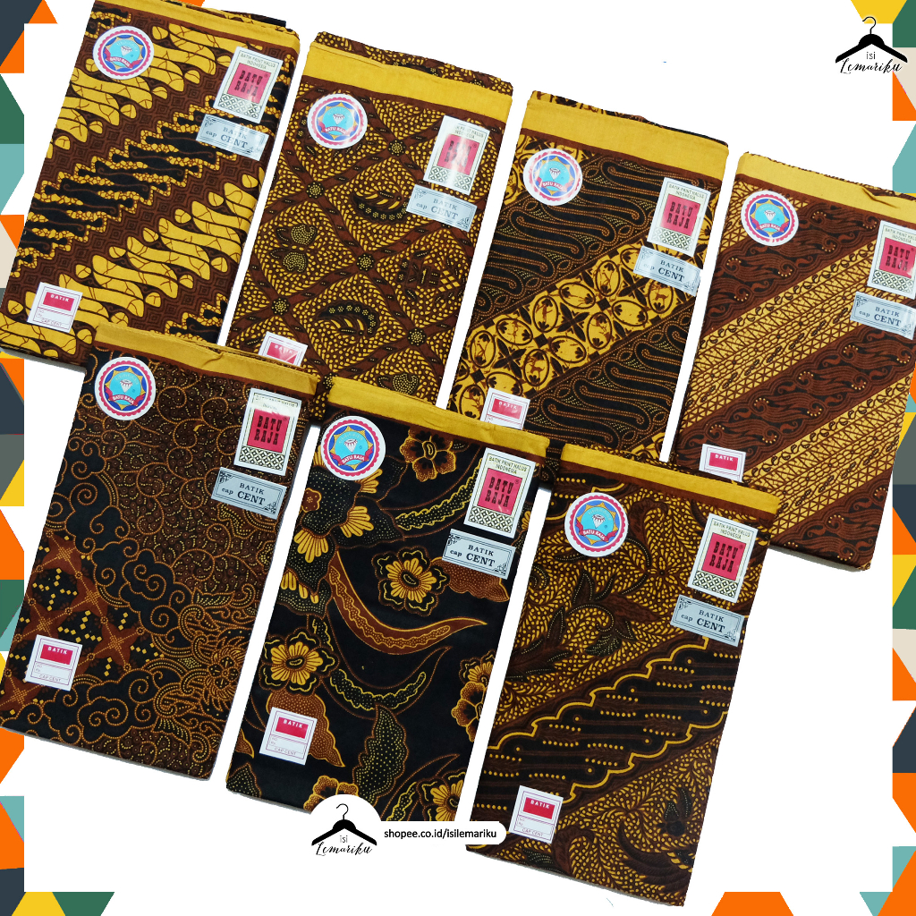 Jual Kain Panjang Batik Jarik BT-RJ KN BT45 Cap Cent Halus Parang ...