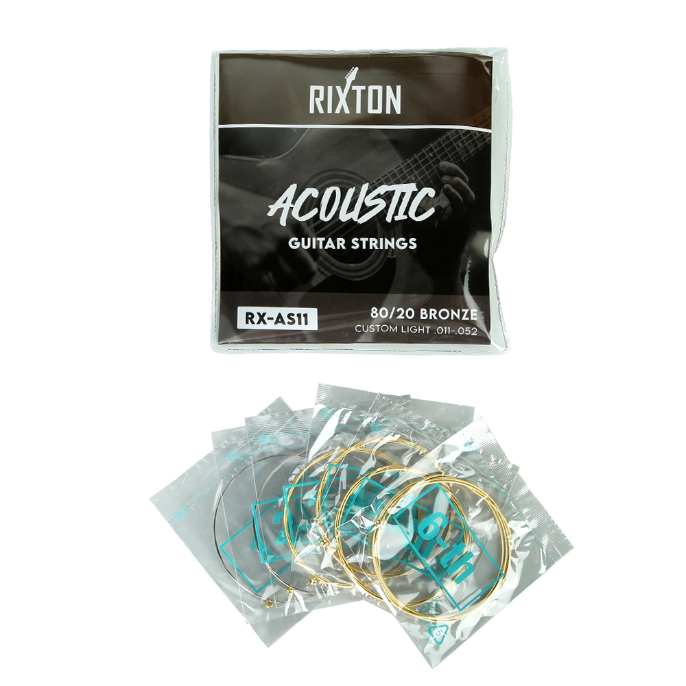 Jual RIXTON Original Acoustic Guitar String AS10/11/12 RX-BC10 Yamaha ...