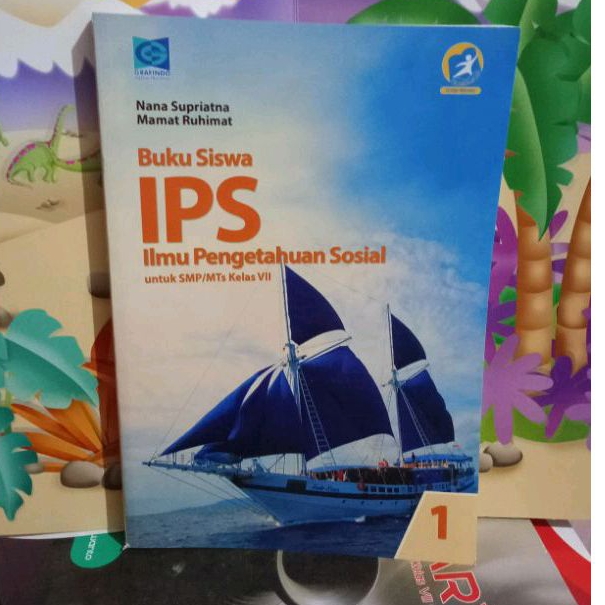 Jual BUKU SISWA IPS ILMU PENGETAHUAN SOSIAL UNTUK SMP/MTS KELAS VII (1 ...