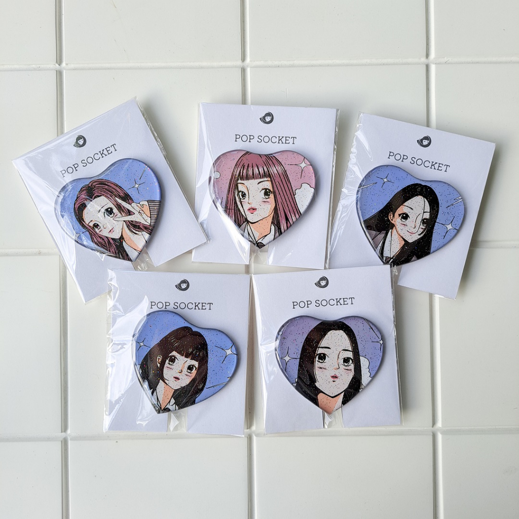 Jual NEWJEANS POPSOCKET NewJeans Pop Socket / Griptok / Phone Holder