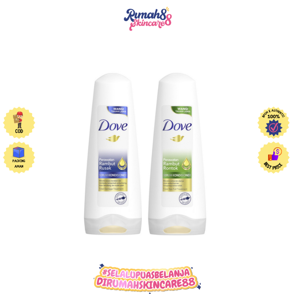 Jual DOVE Serum Conditioner Perawatan Rambut Rontok& Rusak 160ml