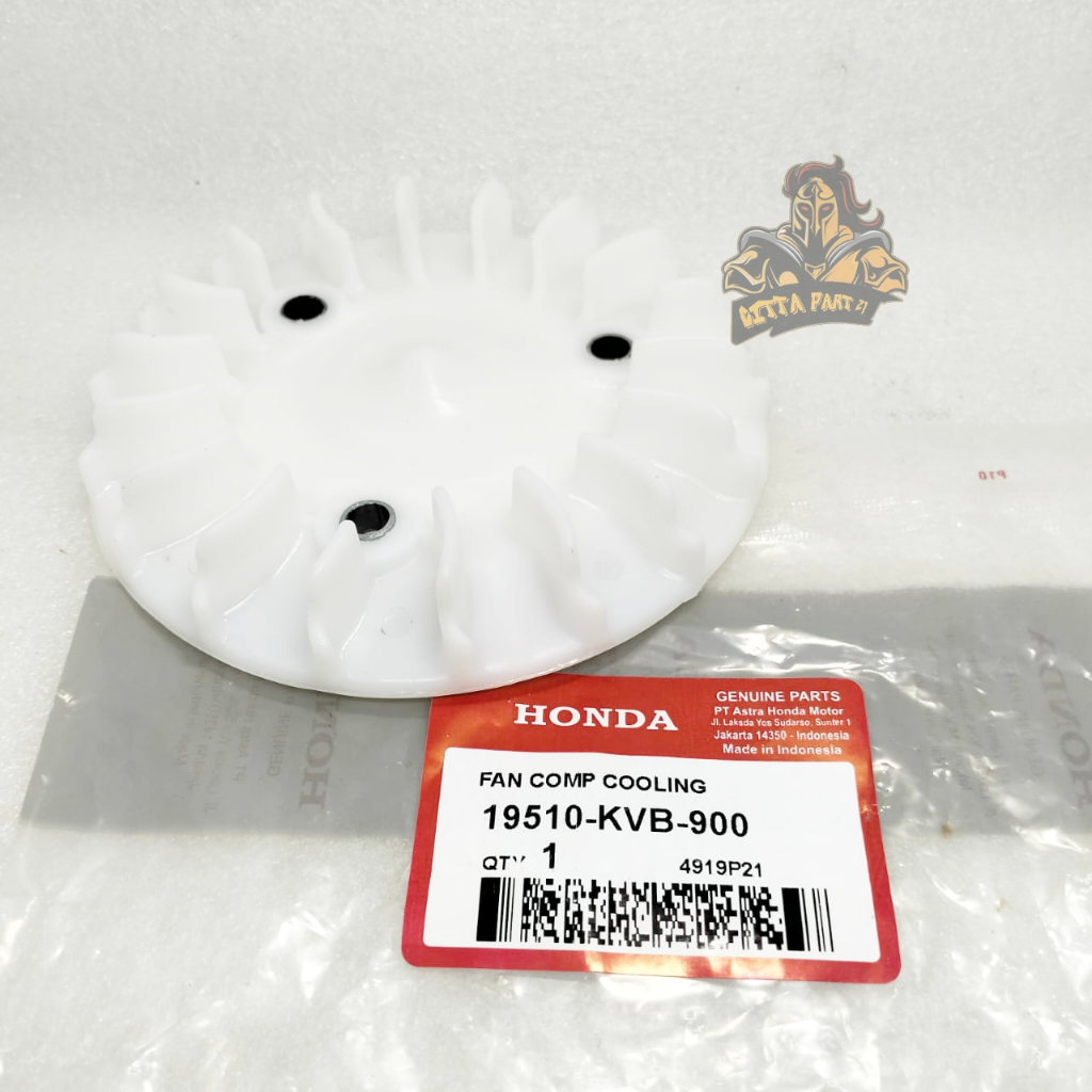 Jual KIPAS RADIATOR HONDA KVB KUALITAS ASLI ORIGINAL HONDA AHM PRESISI ...
