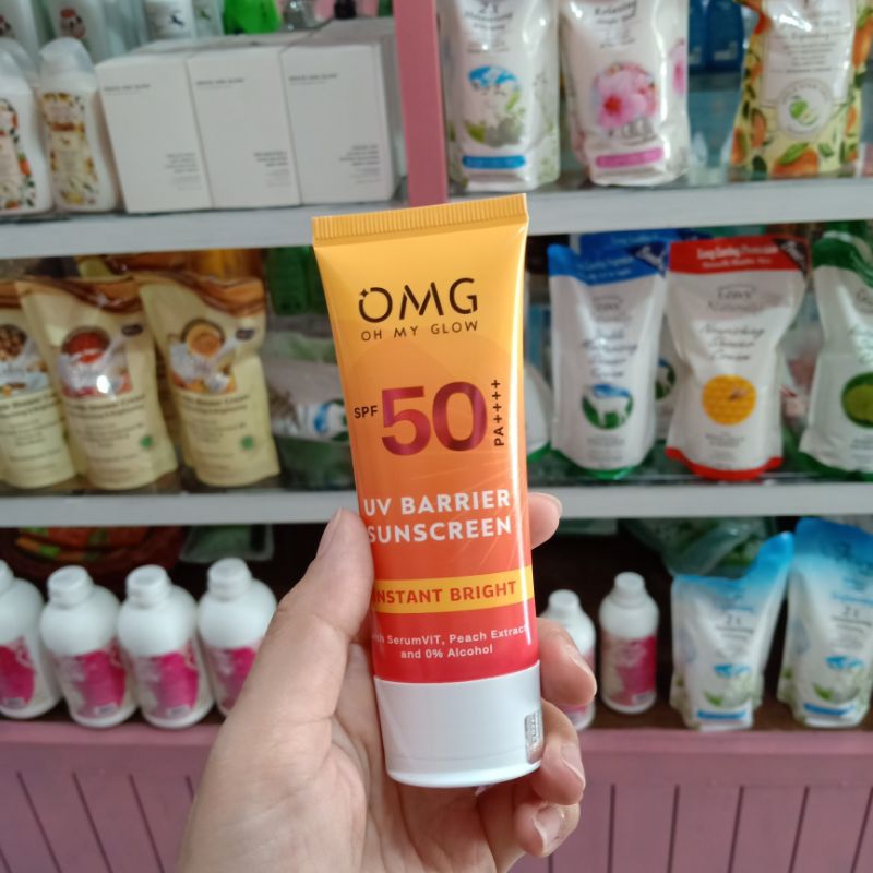 Jual SUNCREEN OMG SPF 50 READY STOK SANSKRIN VIRAL | Shopee Indonesia