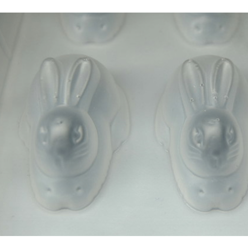 Jual cetakan pudding rabbit kelinci bunny jelly mould cetakan coklat ...