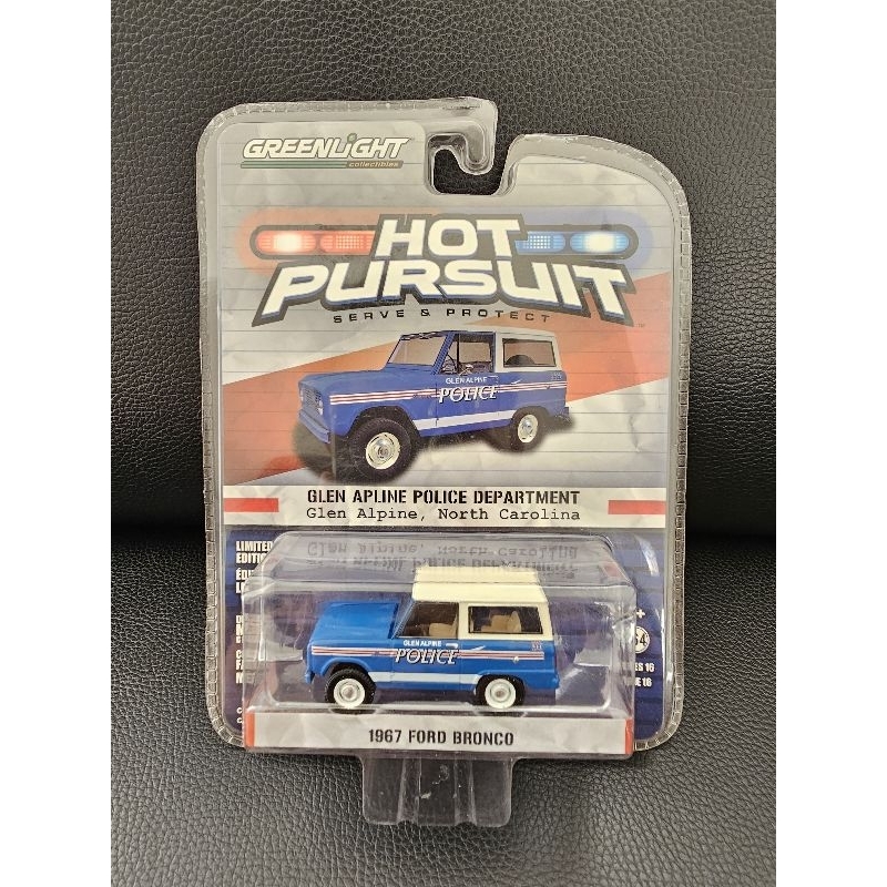 Jual Greenlight Hot Pursuit Glen Alpine Police Department 1967 Ford