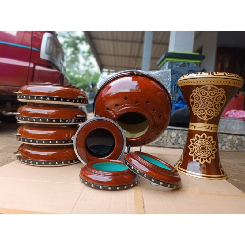 Jual satu set Rebana Jepara polos | Shopee Indonesia