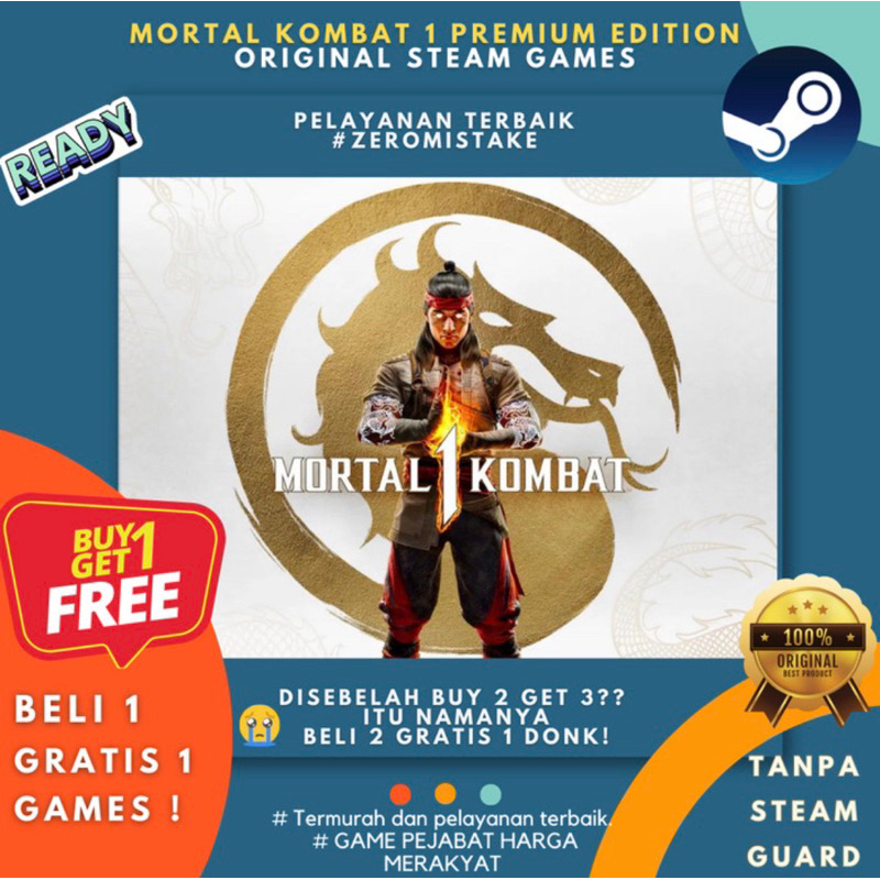 Jual Mortal Kombat 1 Premium PC Steam | Shopee Indonesia