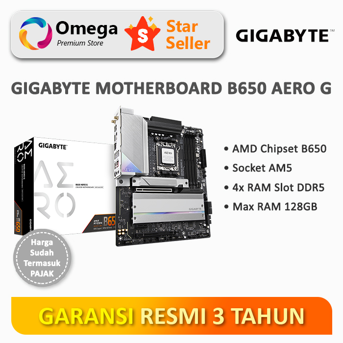 Jual Gigabyte Motherboard B650 Aero G | Shopee Indonesia