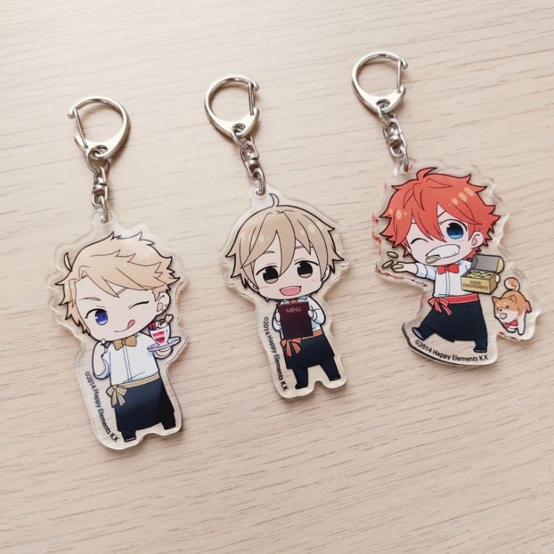 Jual Ensemble stars Animate Cafe Japan Acrylic Charm Keychain Keyholder