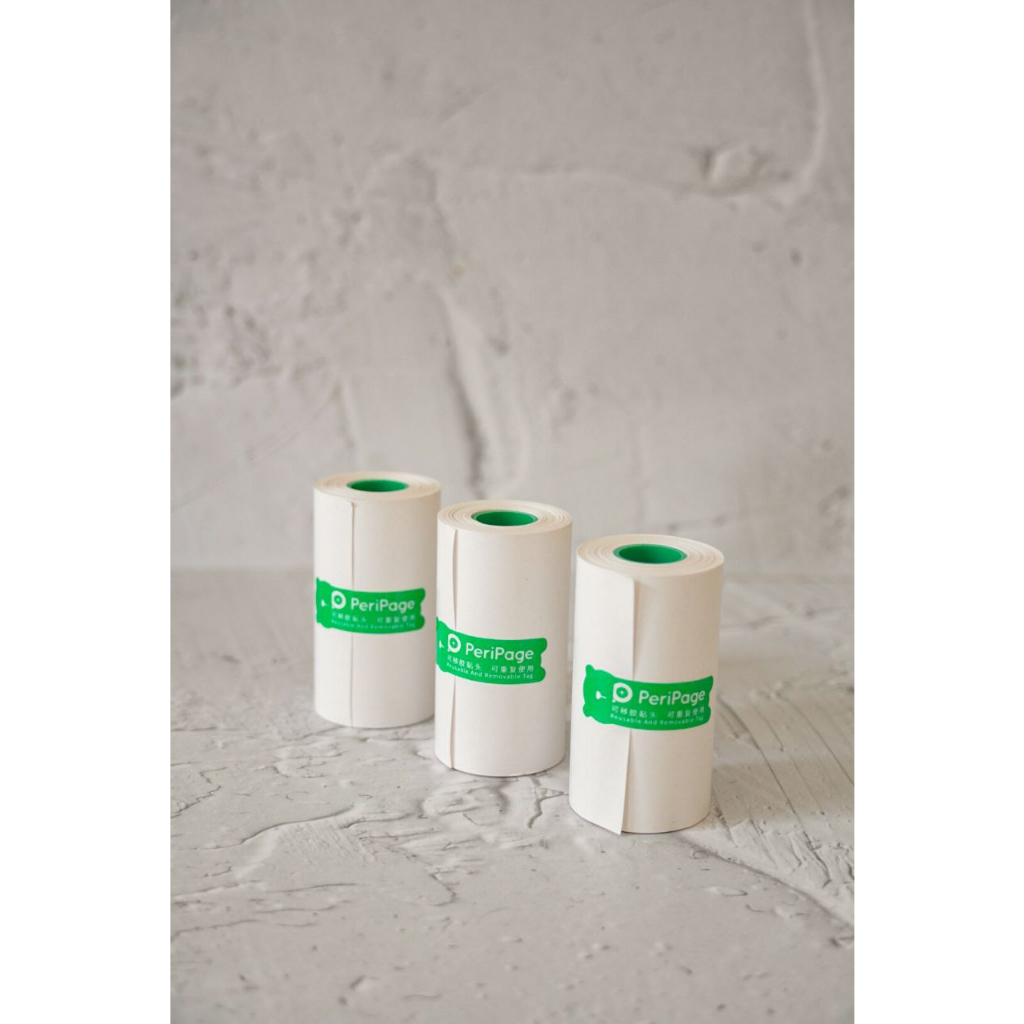 Jual PERIPAGE A9 WHITE STICKER SET B 77x30 mm sticker thermal mini ...