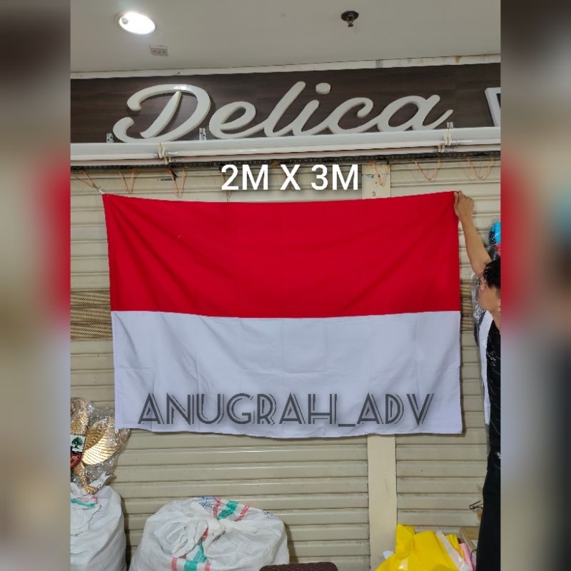 Jual Bendera Merah Putih M X M Bahan Drill Premium Shopee Indonesia