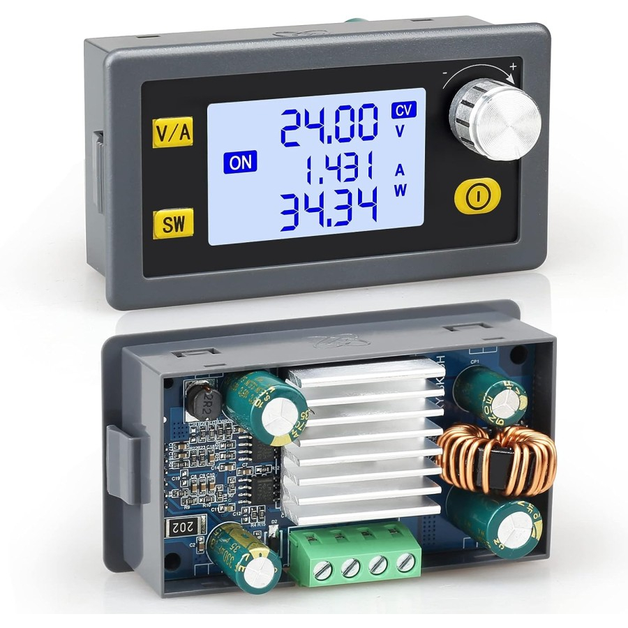 Jual Adjustable Power Supply Module DC Buck Boost Power Converter 5-30V ...
