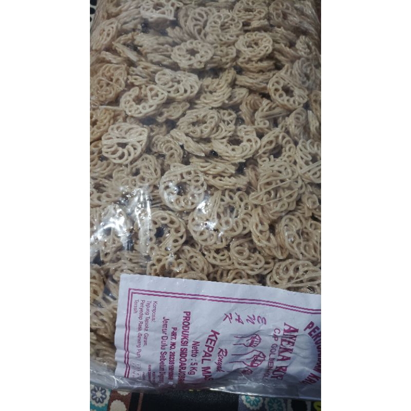 Jual KRUPUK MAWAR MINI RASA BAWANG 1KG, produksi sidoarjo |cocok buat ...