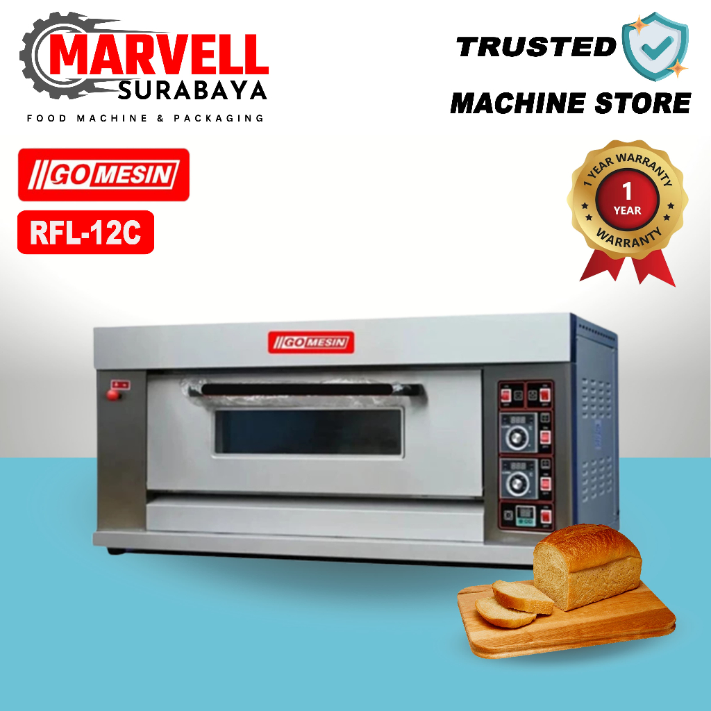 Bakery Equipment Bread Baking Oven Gas Oven for Sale Et-Rfl-24c