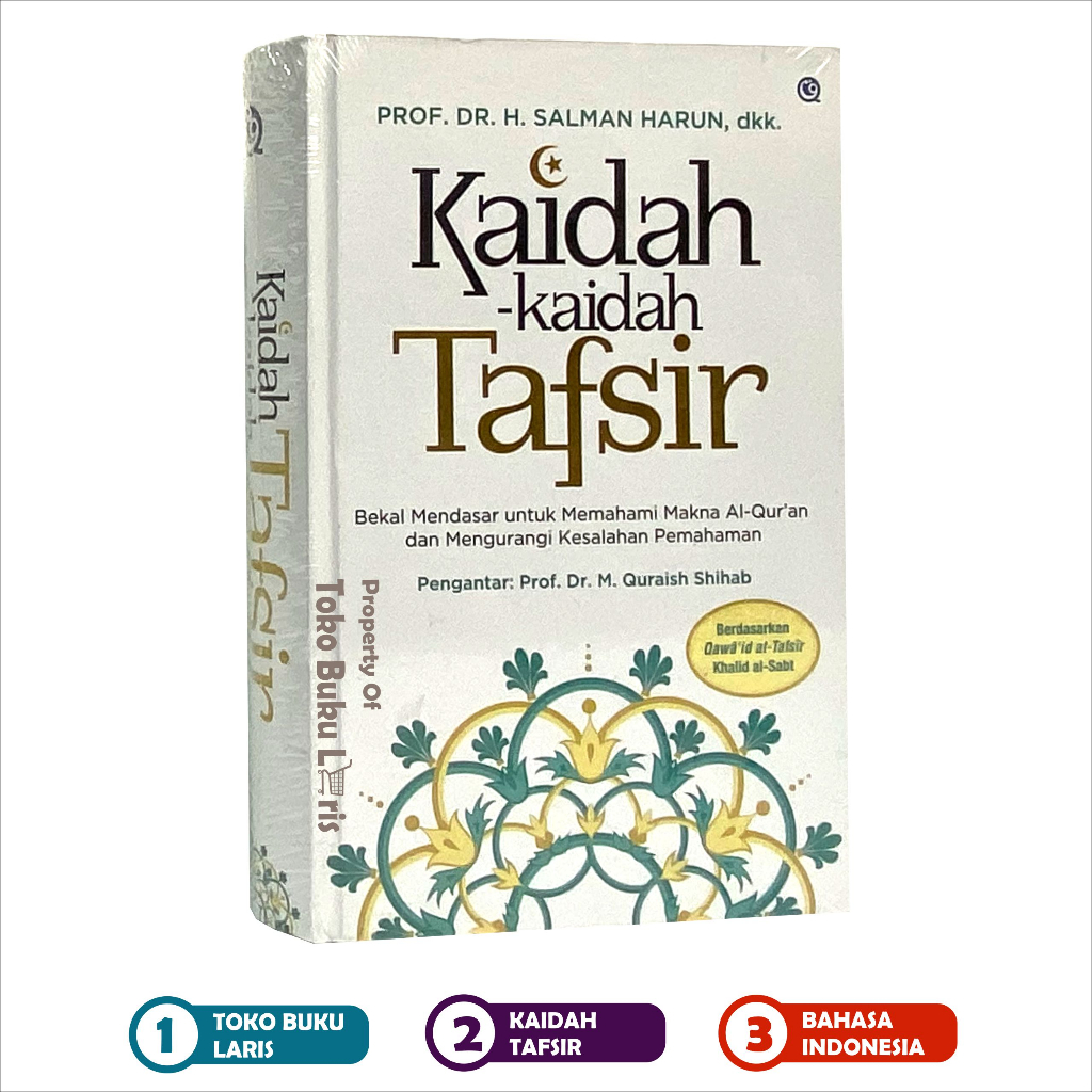 Jual Kaidah Kaidah Tafsir Hard Cover Hc Bekal Mendasar Untuk Memahami