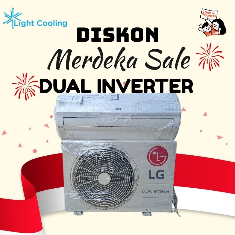 Jual Ac LG dual inverter 1pk Ac Dual inverter LG | Shopee Indonesia